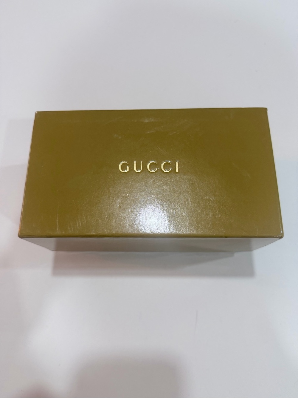 Fashion Men's Accessory Box - Olive Gold Logo